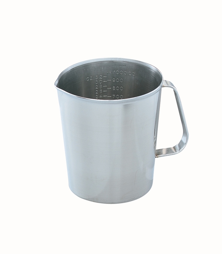 Taza medidoras de acero inoxidable de 0.9 L