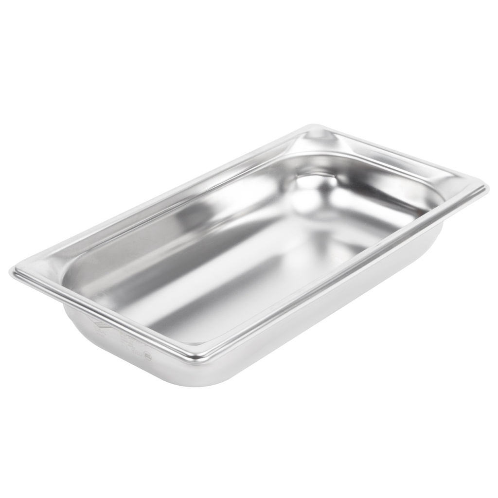 [90322] Cubeta Gastronorm Super Pan 3® de acero inoxidable de tamaño 1/3 y 65 mm de profundidad