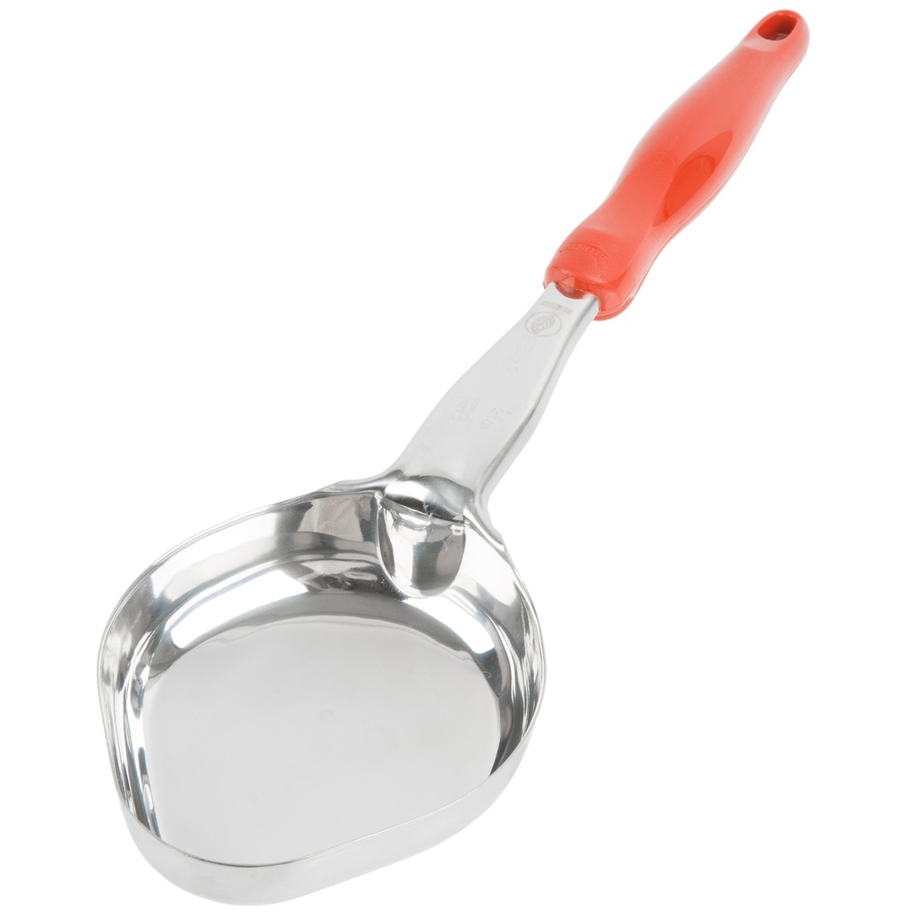 Spoodle® monobloc ovalado de acero inoxidable de 236 ml con mango de nylon naranja