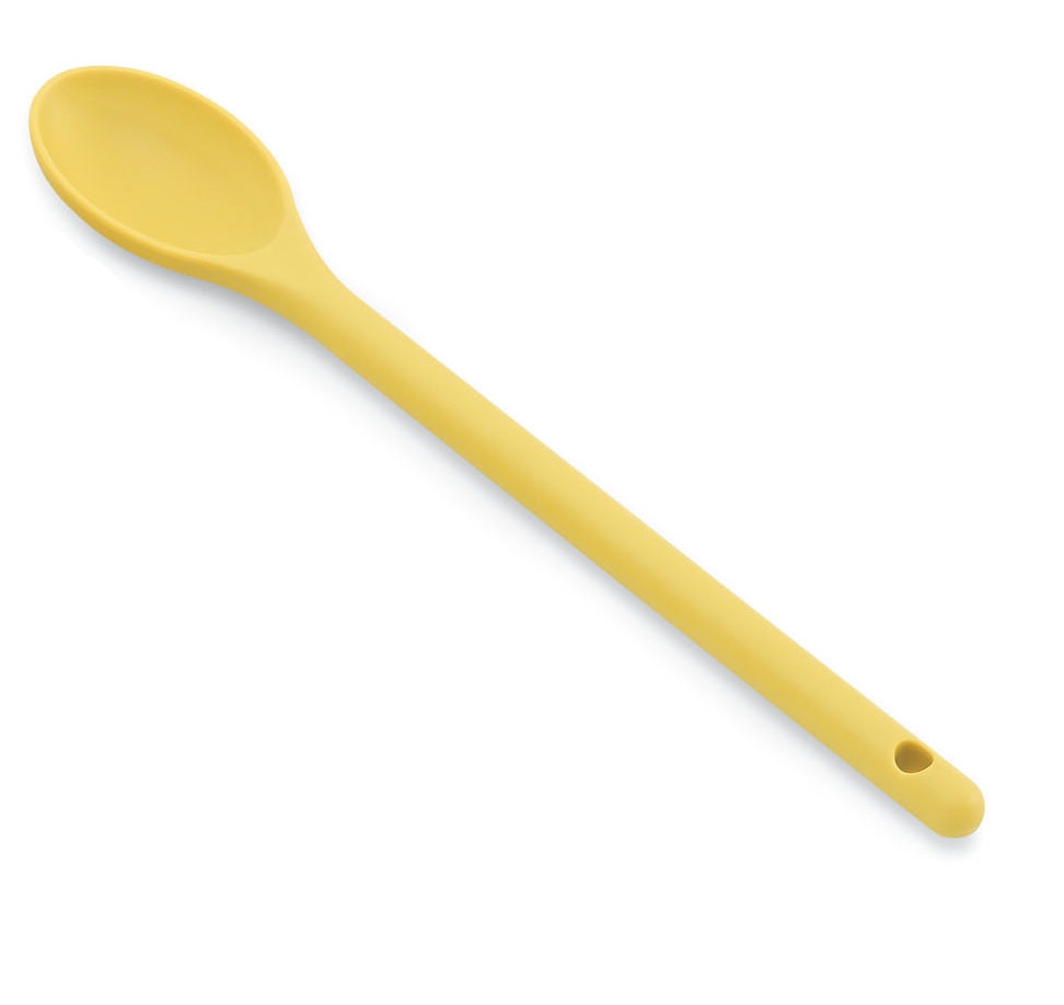Cuchara de nylon de 30.5 cm en amarillo