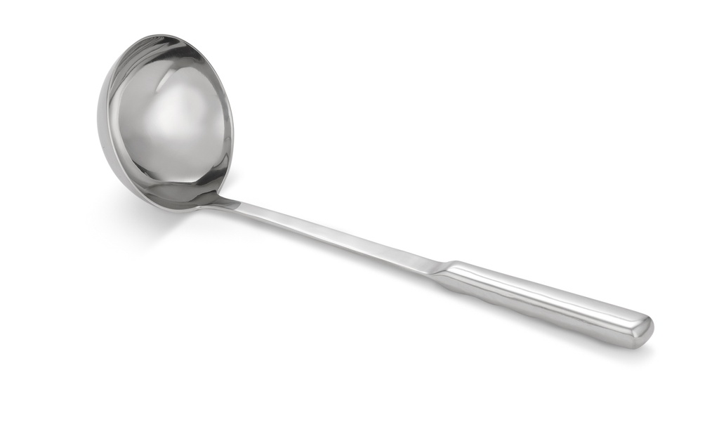 cucharón de 4 onzas con mango hueco