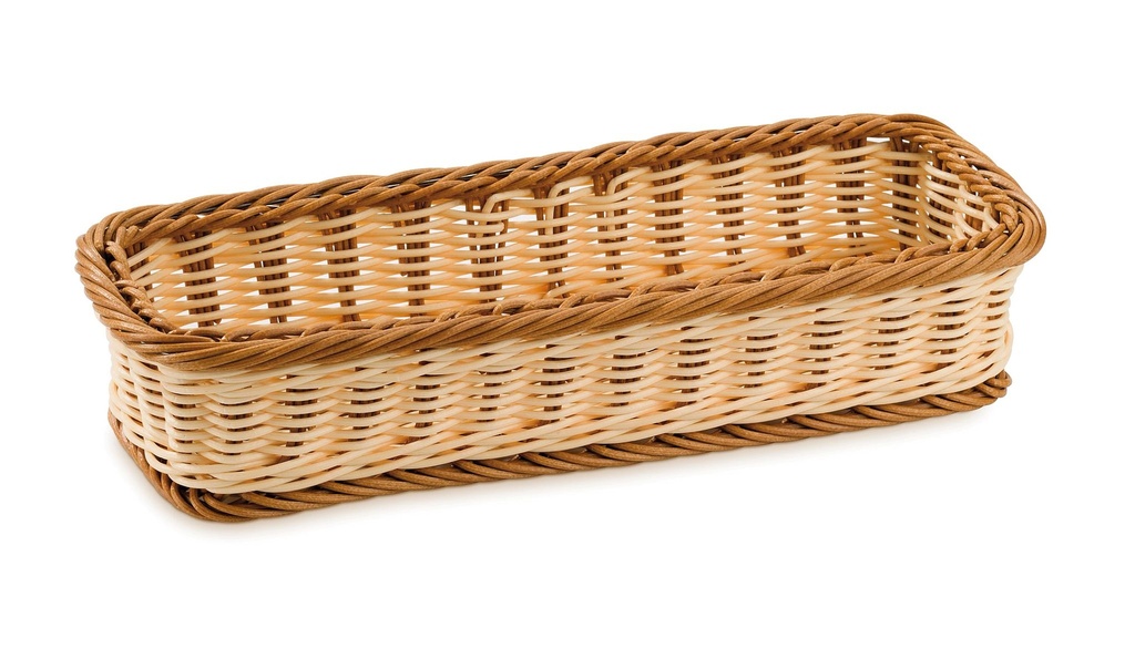 Dispensador de Cubertería Polipropileno Marrón Claro 30 x 11 cm