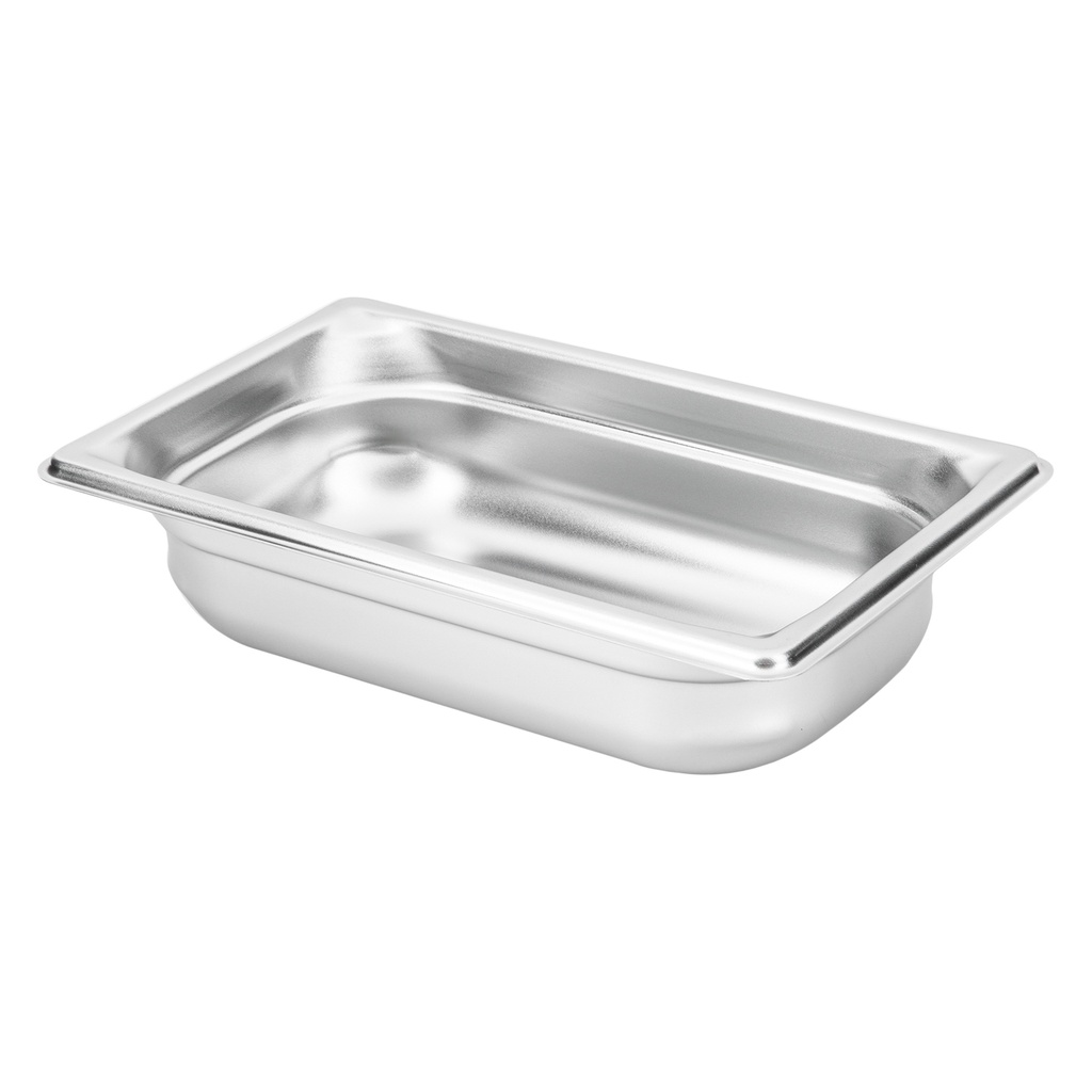 [90422] Cubeta Gastronorm Super Pan 3® de acero inoxidable de tamaño 1/4 y 65 mm de profundidad