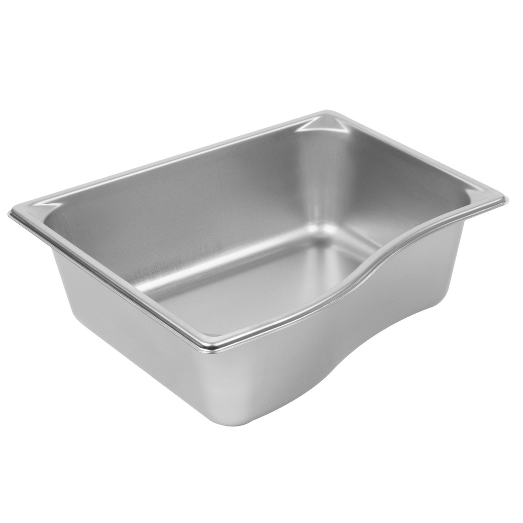 Tamaño completo de 4 pulgadas de profundidad Super Pan® de acero inoxidable super forma corto salvaje pan