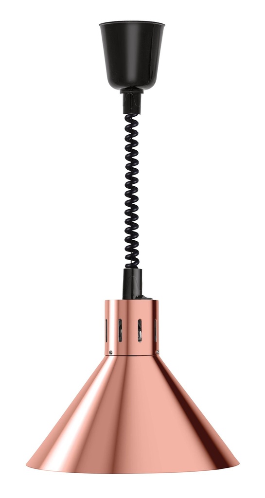 Lámpara mantenedora STYLE de cobre extensible hasta 190 centímetros