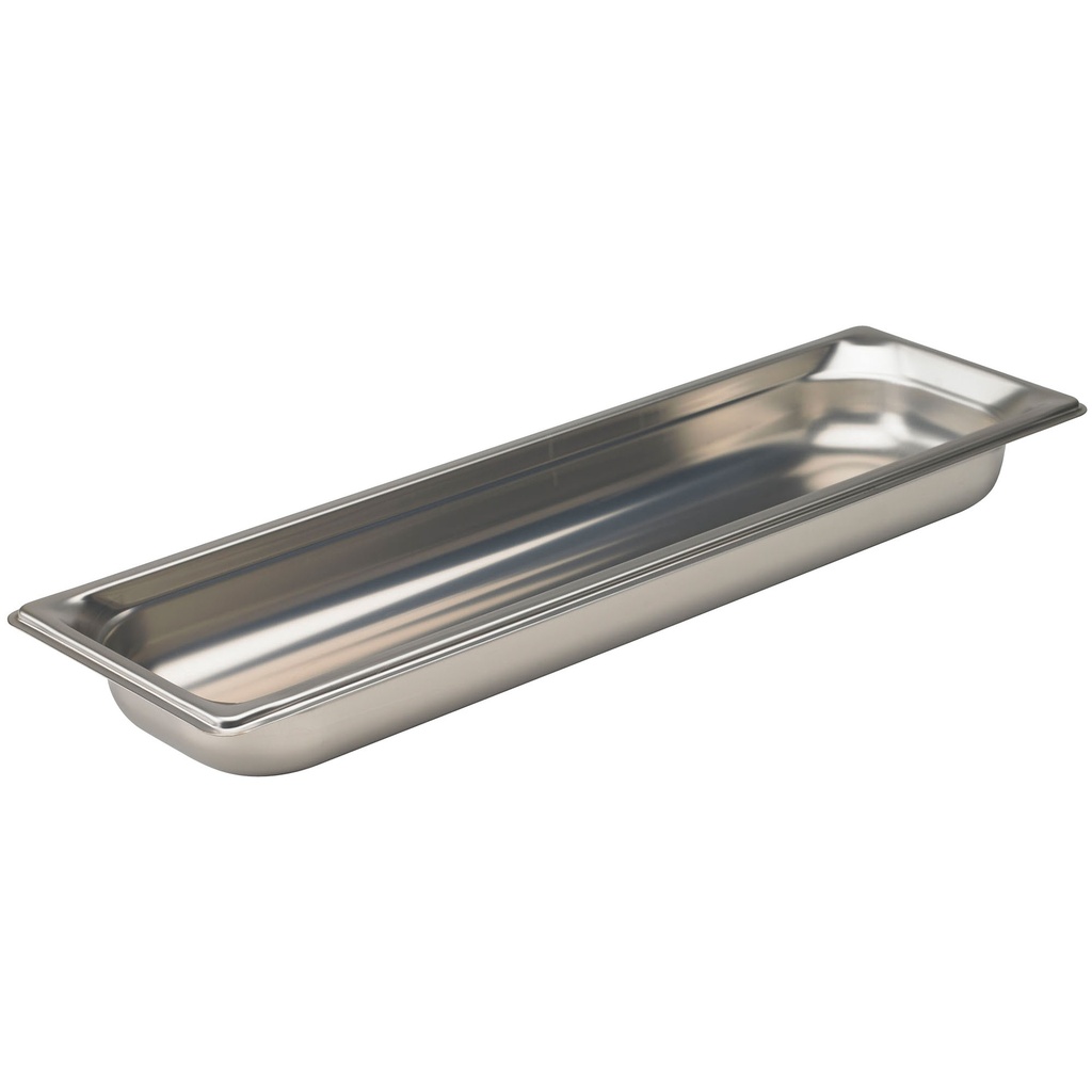 [90552] Cubeta Gastronorm Super Pan 3® de acero inoxidable de tamaño 2/4 y 55 mm de profundidad