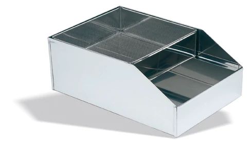 Harinero de acero inoxidable de 37 x 26.5 cm