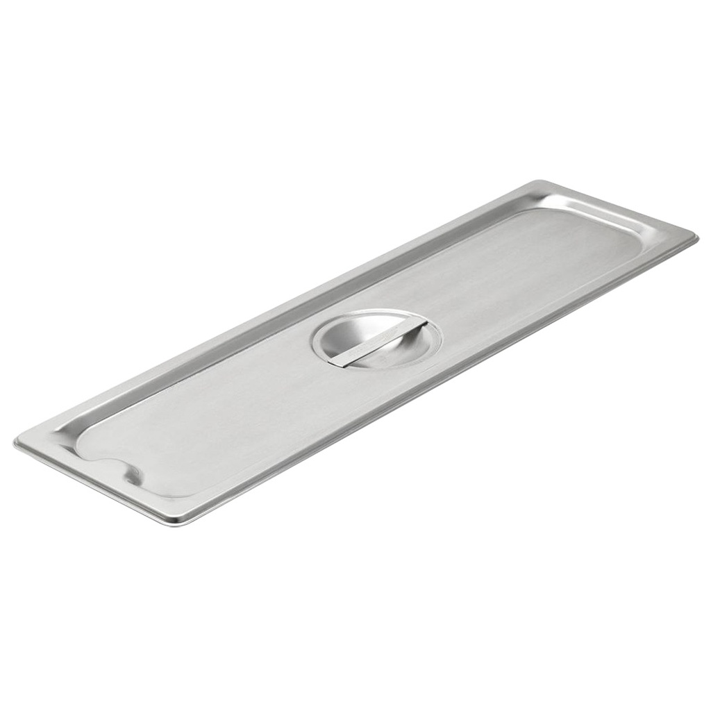[93500] Tapa Gastronorm Super Pan 3® de acero inoxidable de tamaño 2/4