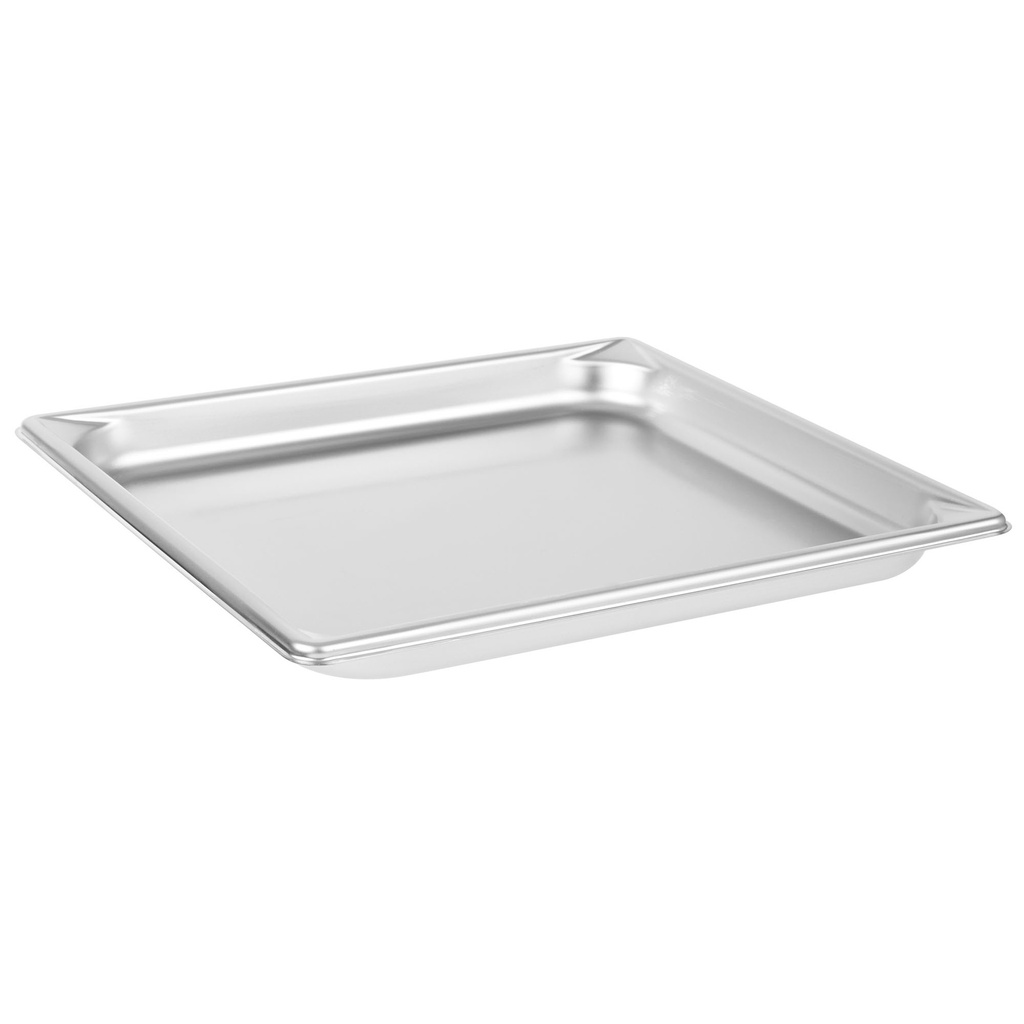 [90112] Cubeta Gastronorm Super Pan 3® de acero inoxidable de tamaño 2/3 y 40 mm de profundidad