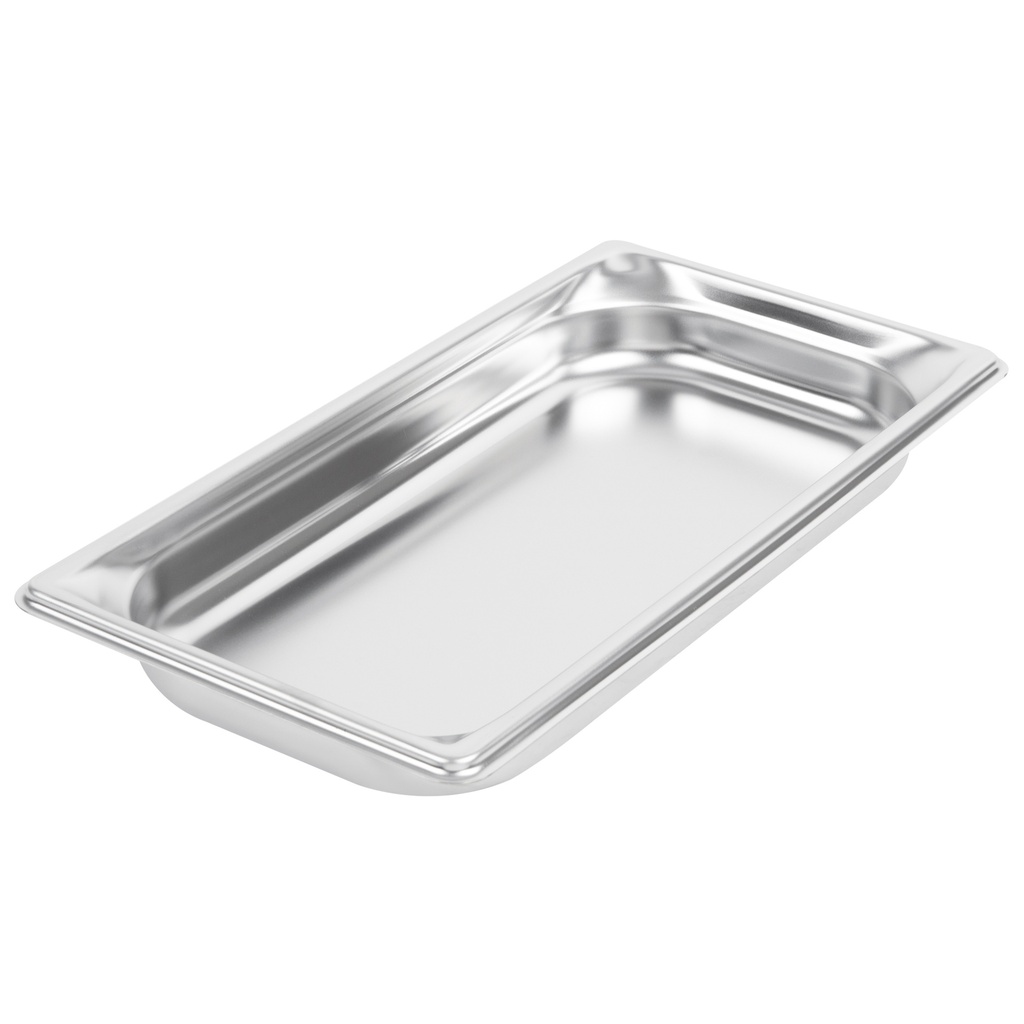 [90312] Cubeta Gastronorm Super Pan 3® de acero inoxidable de tamaño 1/3 y 40 mm de profundidad