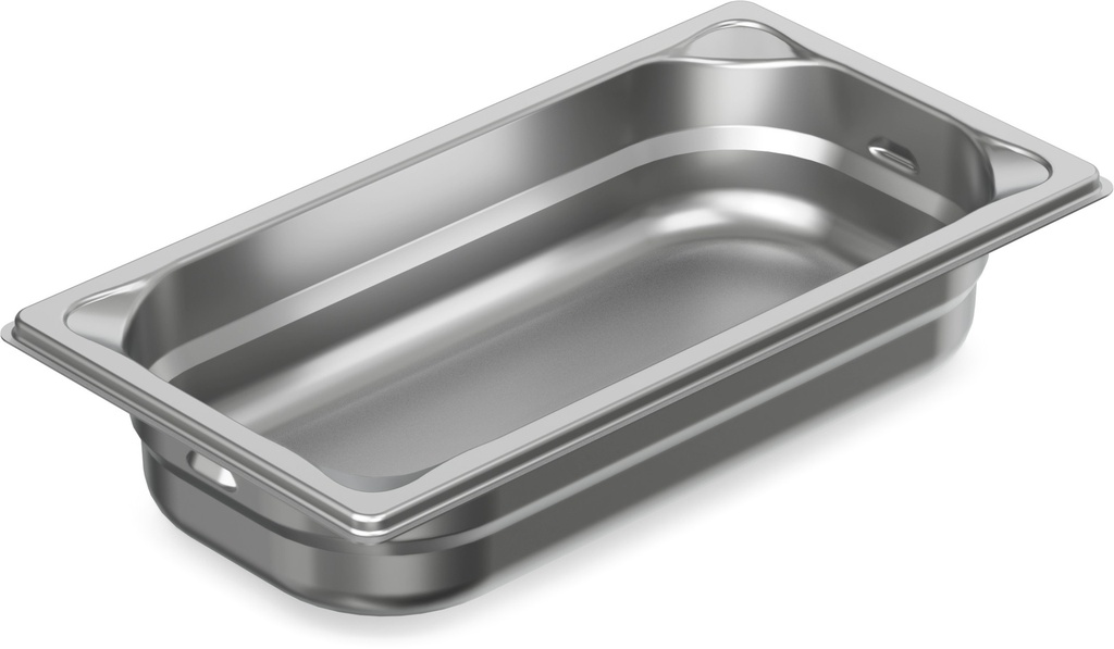 Cubeta Gastronorm GN PRO de acero inoxidable 18/10 de tamaño 1/3 y 150 mm de profundidad