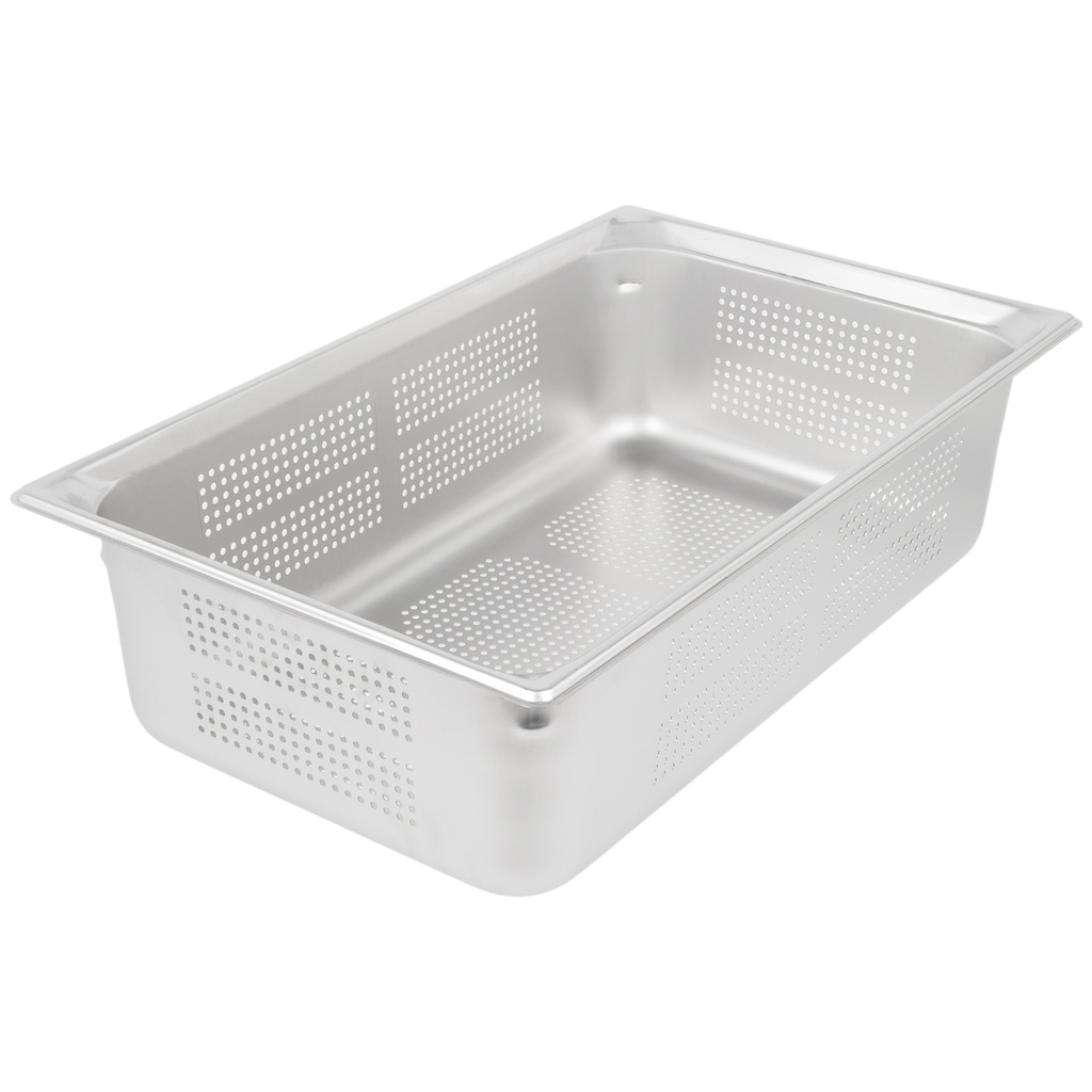[90063] Cubeta Gastronorm Super Pan 3® Perforada de acero inoxidable de tamaño 1/1 y 150 mm de profundidad