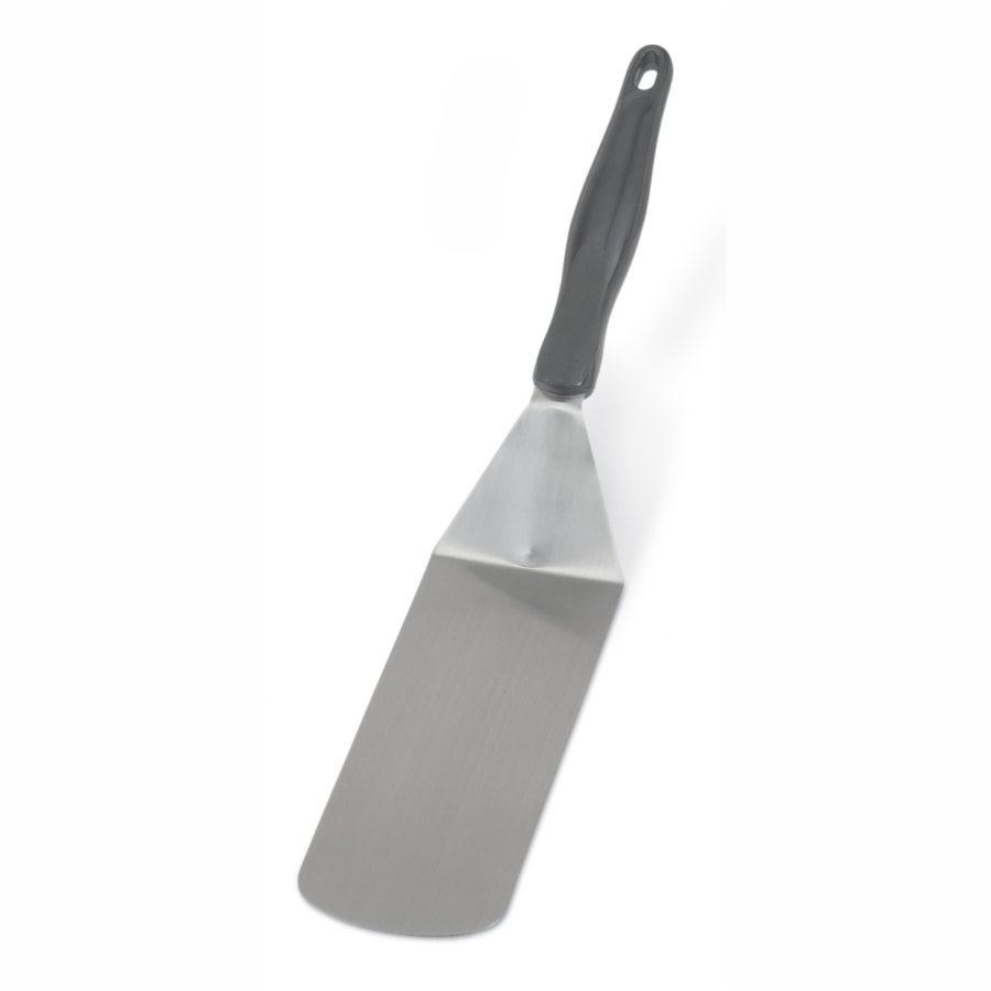 Espátula reforzada de acero inoxidable y mango Ergo Grip™ de nylon en negro