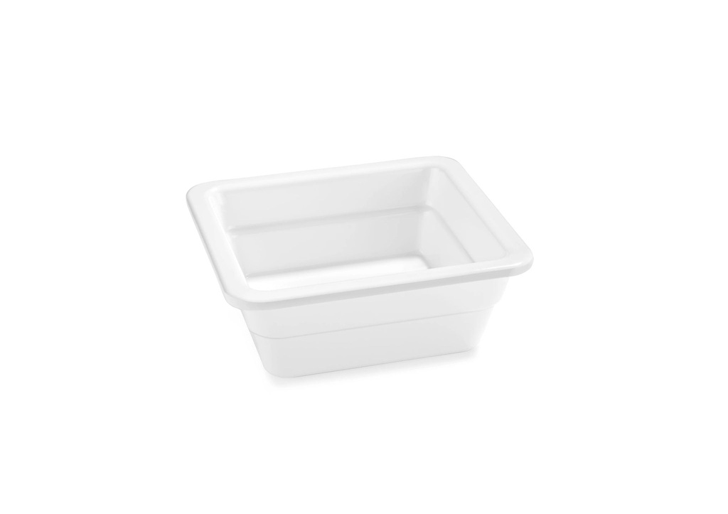 [P22046] Cubeta GN de 1/6 de 65 milímetros de profundidad en color blanco