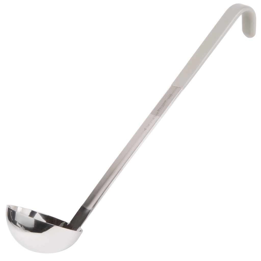 Cacillo monobloc de 0.118 L con mango Kool-Touch® gris
