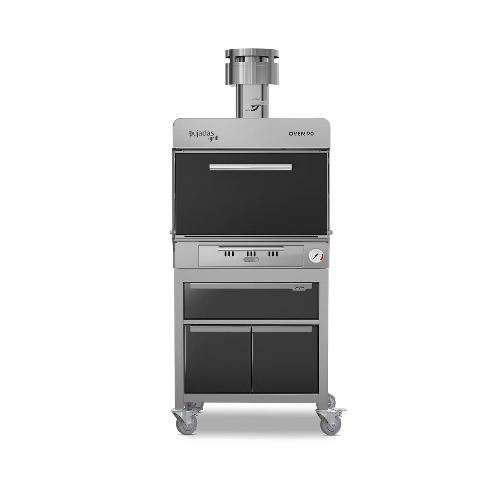 Horno de brasa Premium 90 Negro