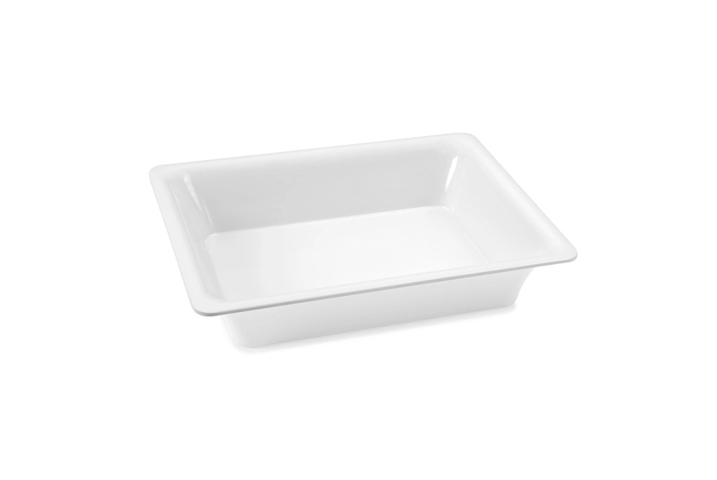 [P23034] Cubeta GN slim 1/2 de65 milímetros de profundidad en color blanco