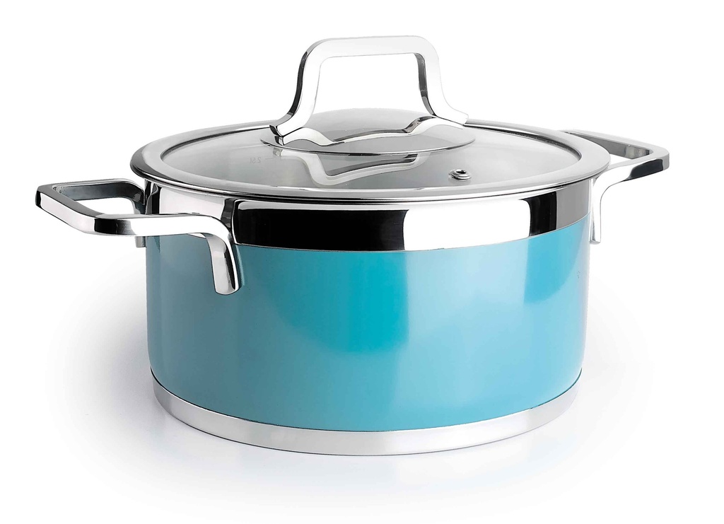[15516] CACEROLA BUFFET CON TAPA OCEAN 16CM