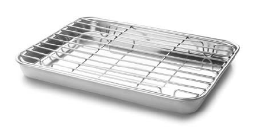 BANDEJA CON REJILLA ESSENTIAL 21.5X15CM