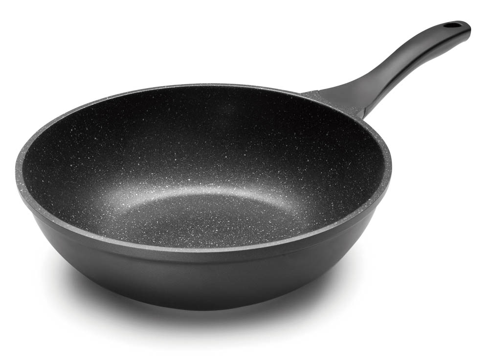 WOK ALUM. FUND. ECO-PIEDRA 28 CM