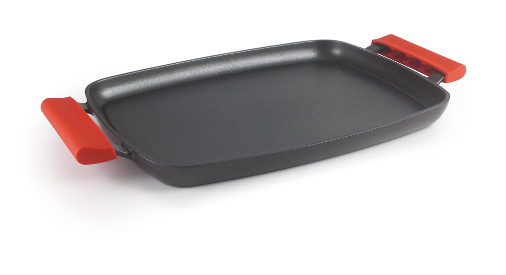 PLANCHA-GRILL LISO ALU.FUN.47CM