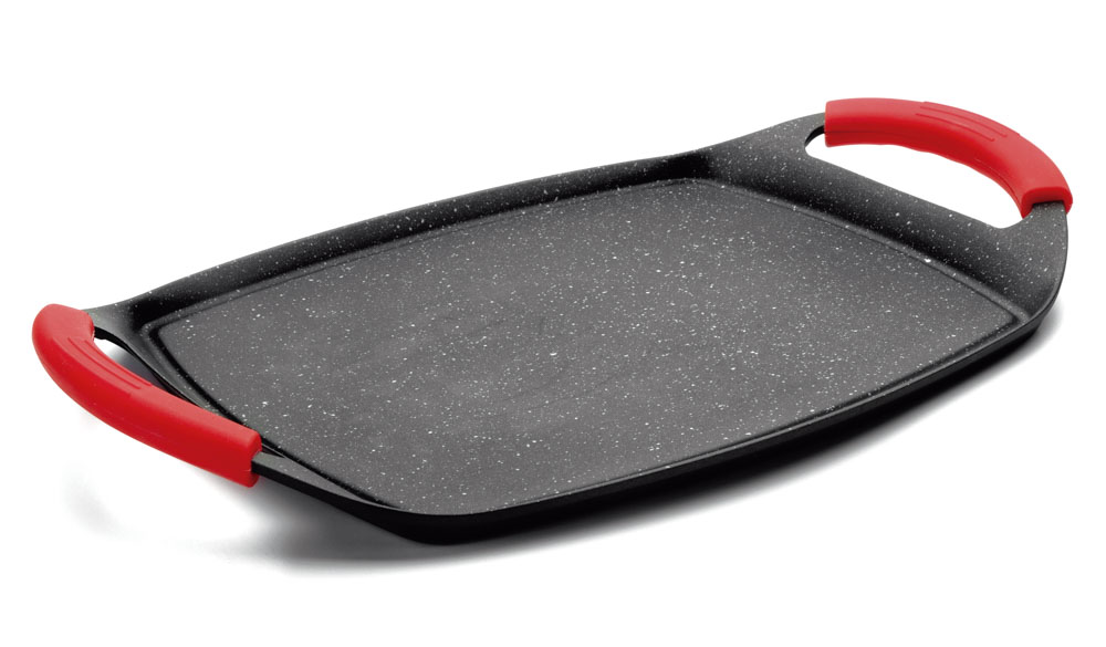 PLANCHA-GRILL ALUM FUND 47 CM.ECO PIEDRA