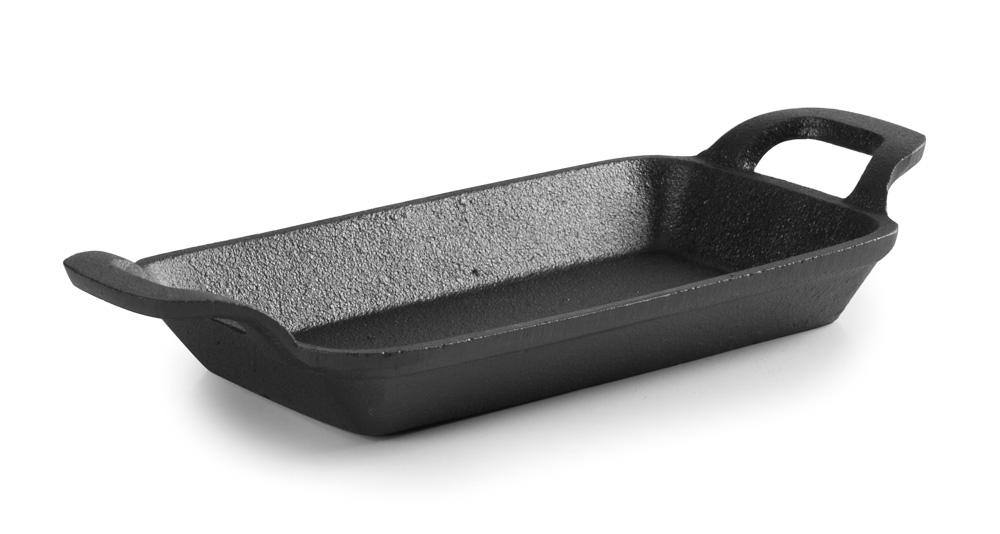 MINI GRILL RECTG. MAGMA22,5X10X2,5CM S/B