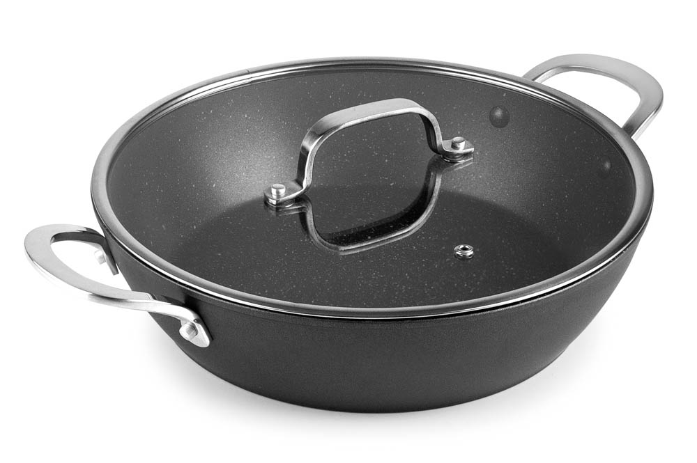 CACEROLA BAJA CON TAPA EASY 24 CM