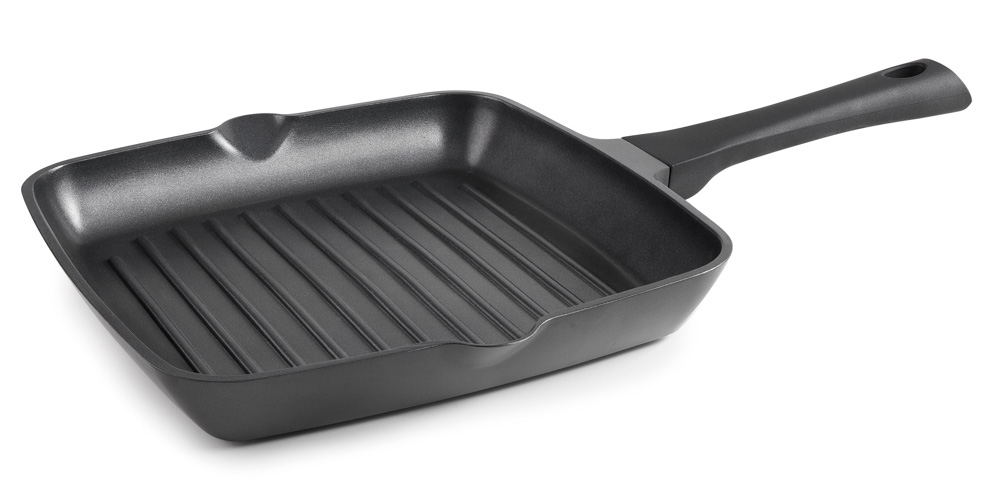 ASADOR GRILL ALU.FUND.28X28 TITANIUM PRO