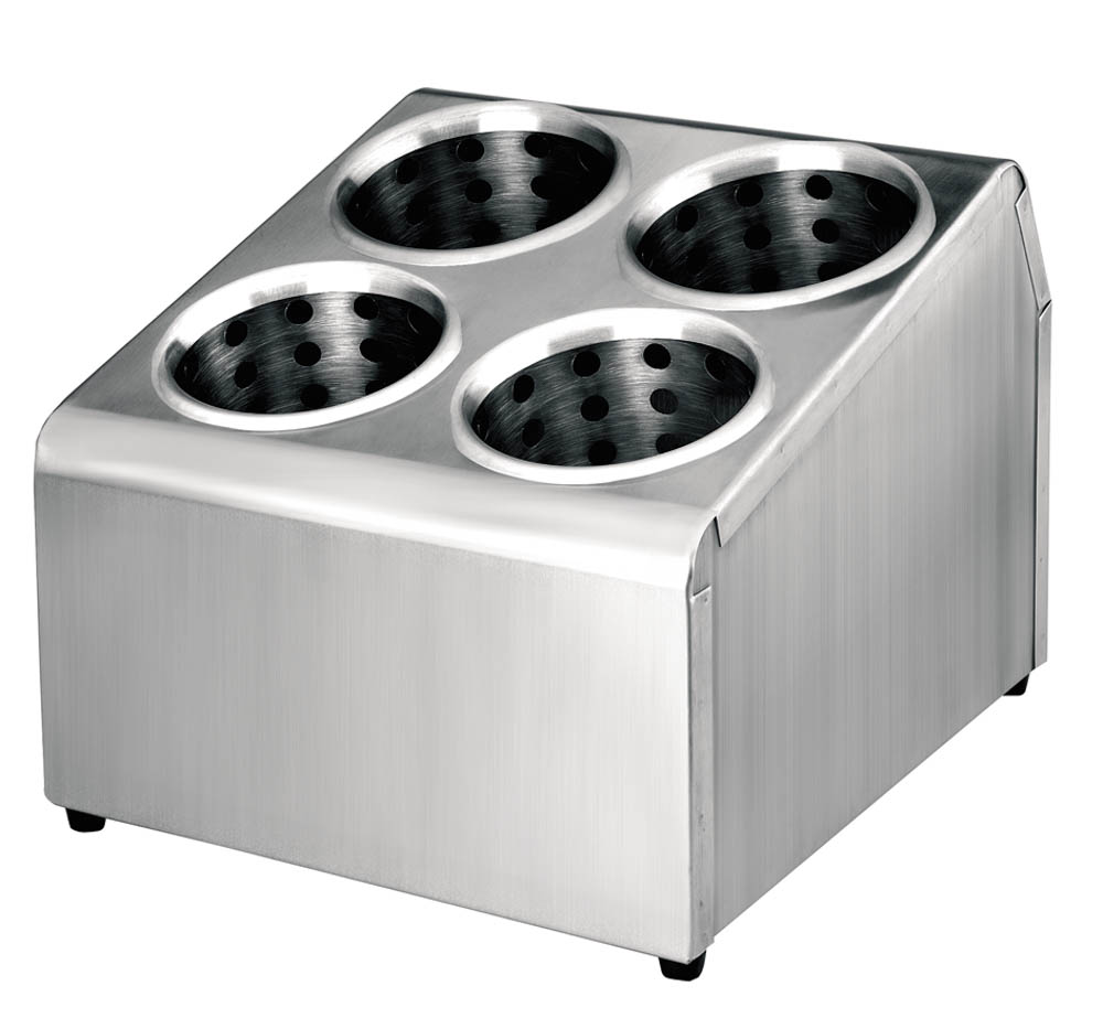 [33126] SOPORTE CUBIERTOS 6 ORIFICIOS C/VASOS