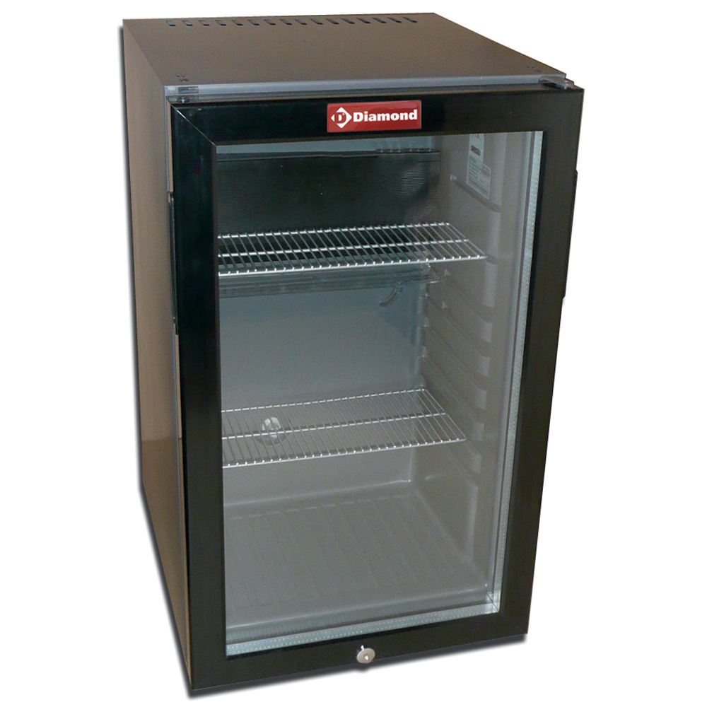 Mini-bar puerta de cristal, 52 litros