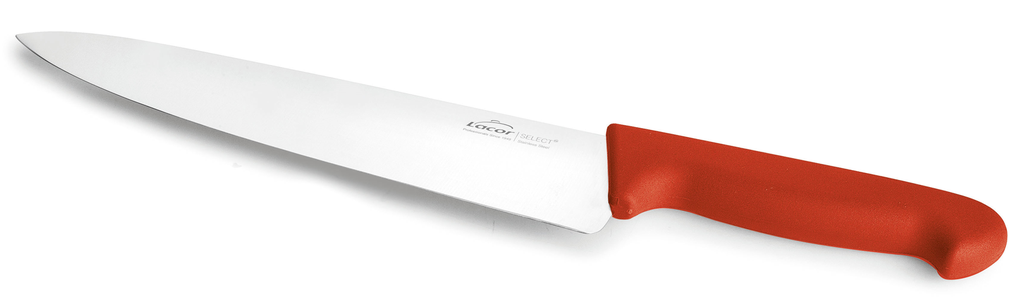 [38311] CUCHILLO COCINA SELECT 25 CM ROJO