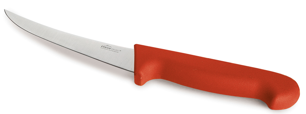 CUCHILLO DESHUESADOR SELECT 12.5 CM ROJO