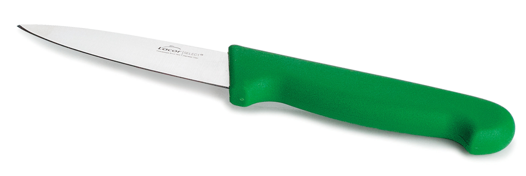 CUCHILLO PELADOR SELECT 9 CM VERDE