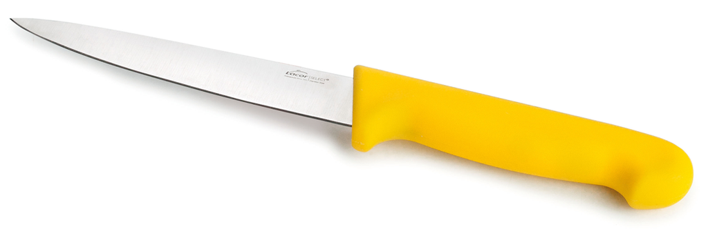 CUCHILLO MULTIUSOS 15 CM AMARILLO