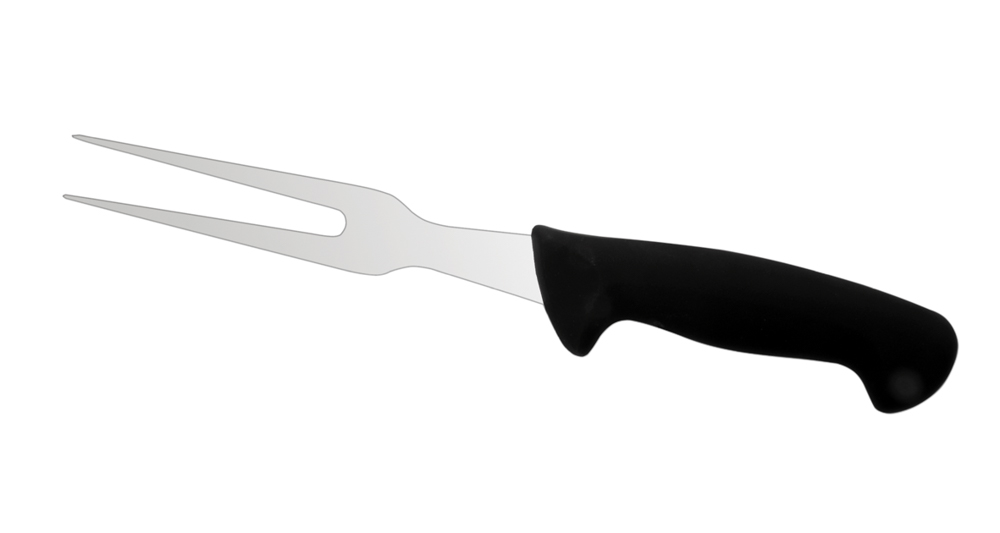 TENEDOR TRINCHAR ESTAMPADO 18 CMS.