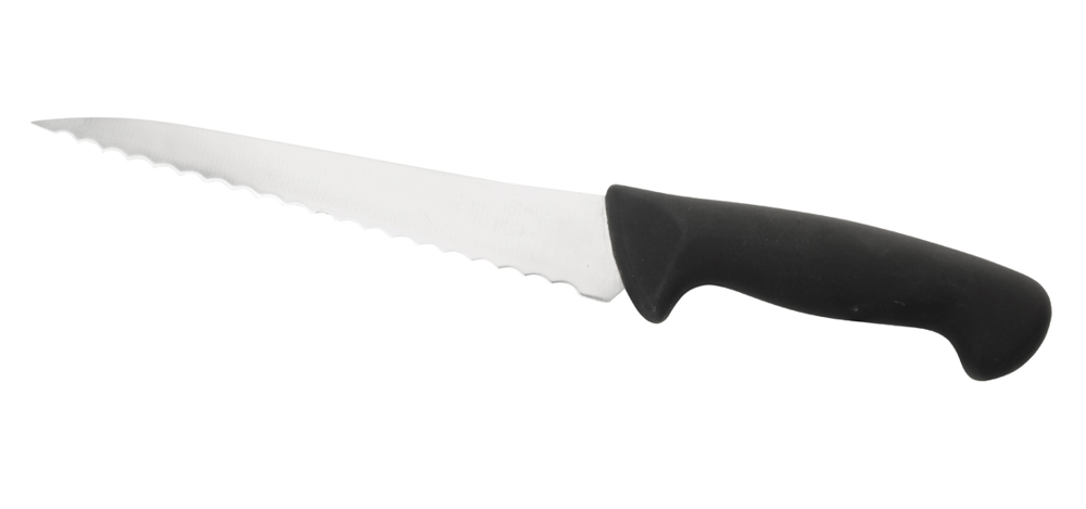 CUCHILLO PAN ESTAMPADO 21 CMS.