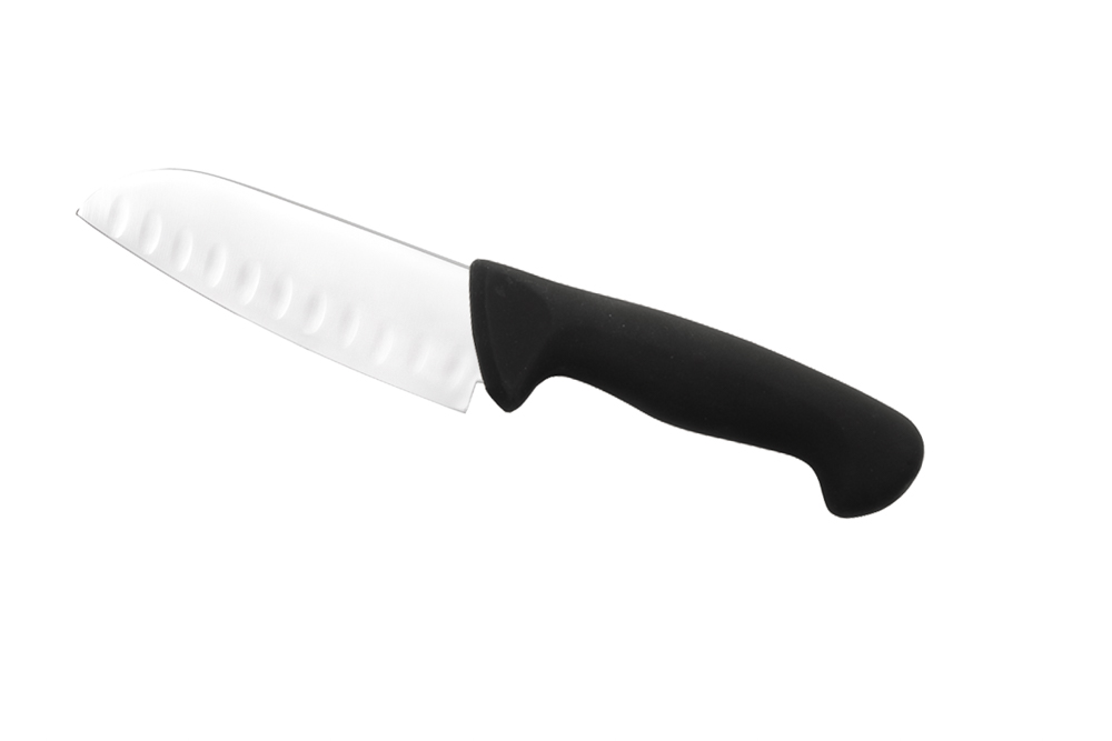 CUCHILLO ESTAMPADO SANTOKU 16 CMS.