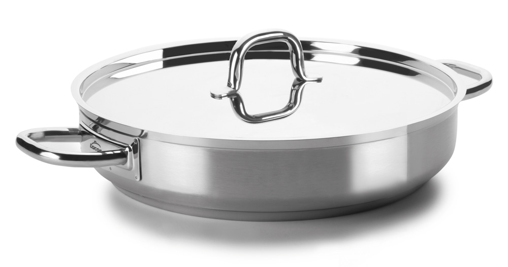 PAELLERA CON TAPA D.40 CM CHEF-LUXE