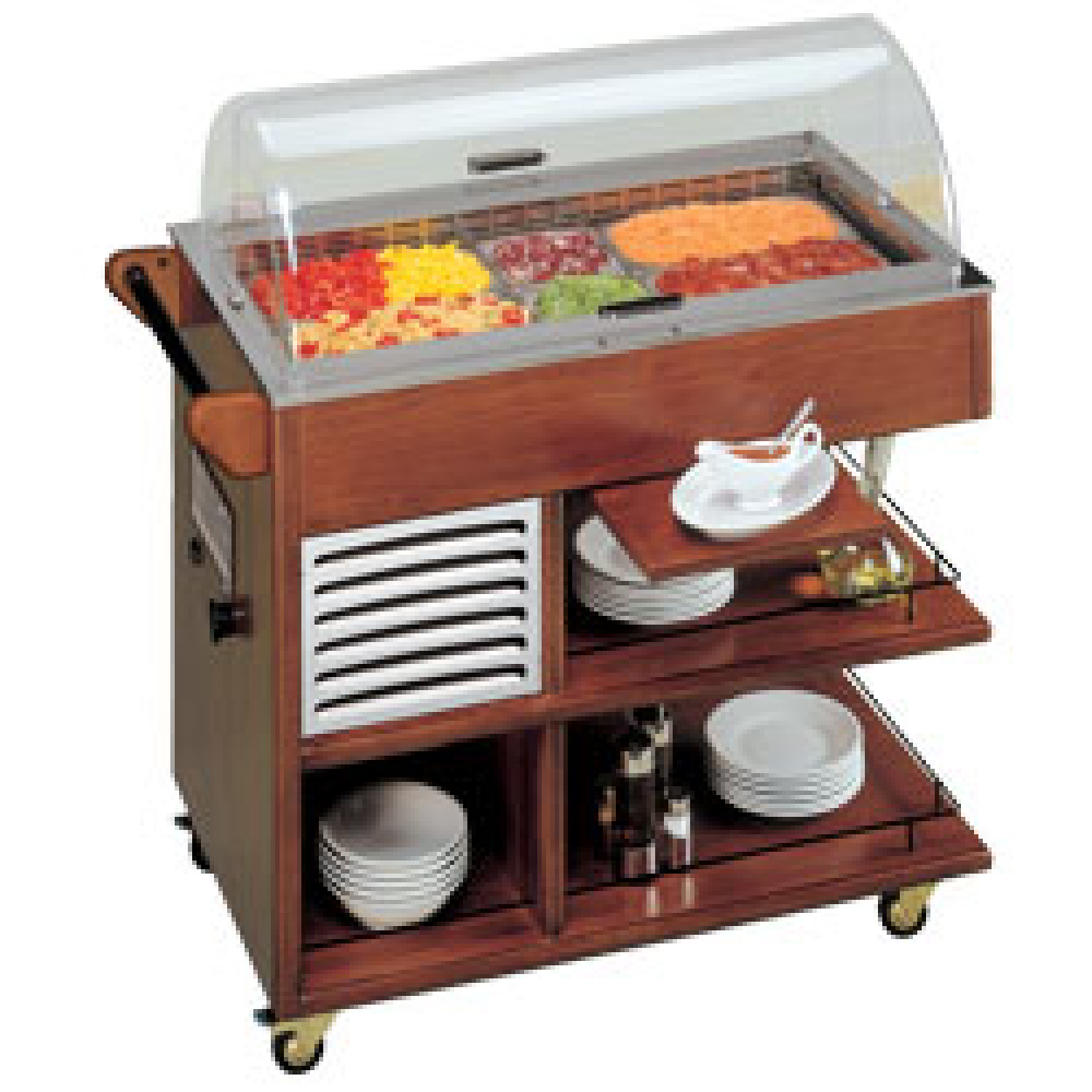 Carro refrigerado para postres o entremeses