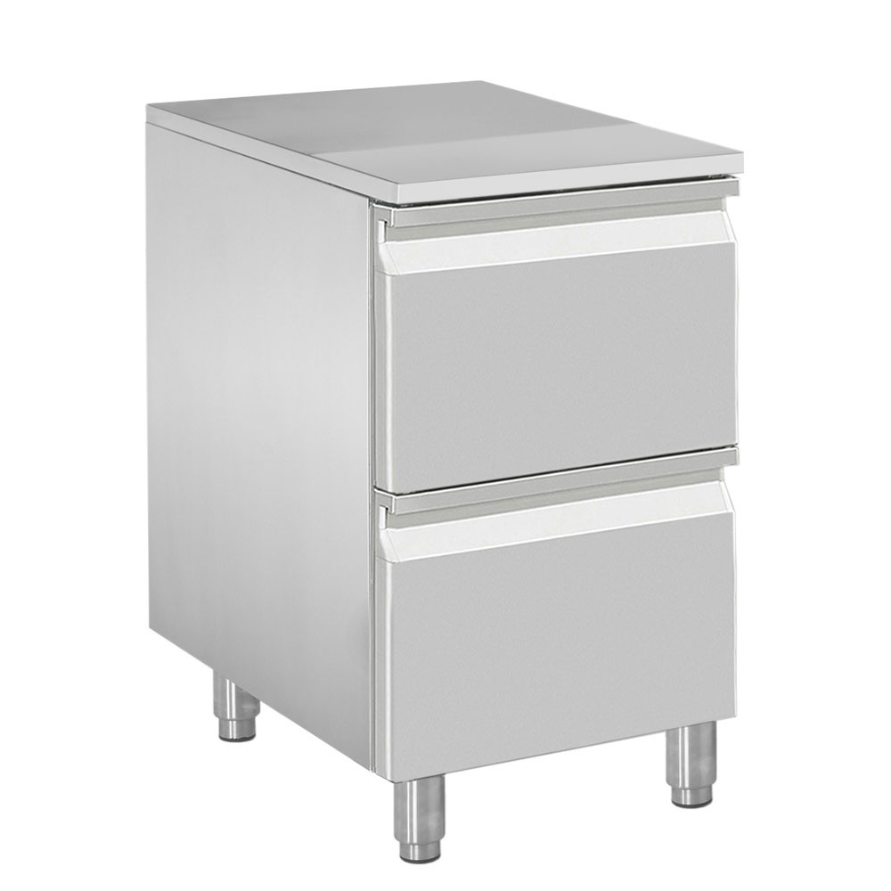 Mueble para masa, 2 cajones neutros (8x cubas 600x400)