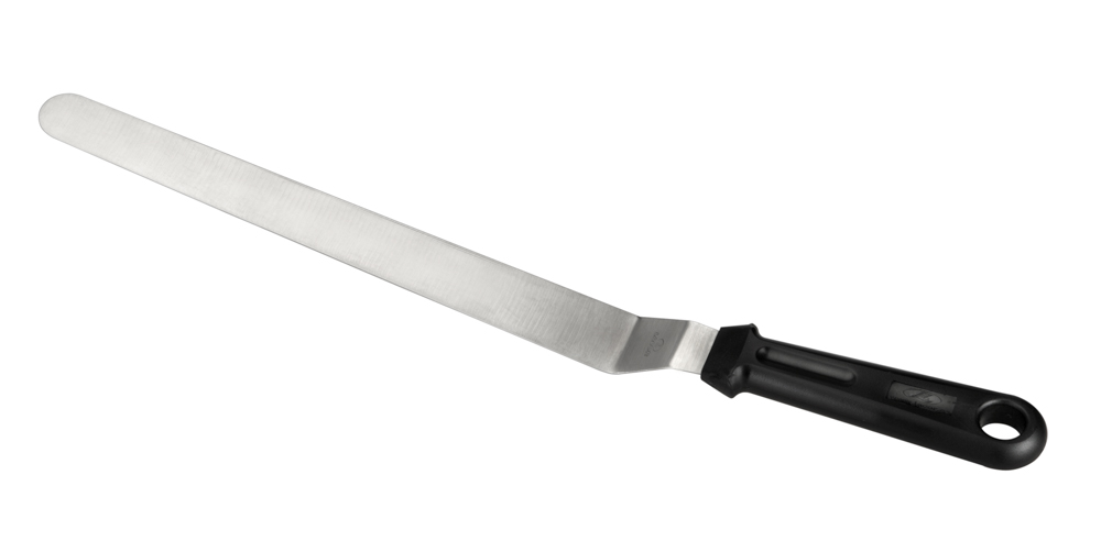 ESPATULA LARGA ACODADA M/SOLIDO 30 CMS.