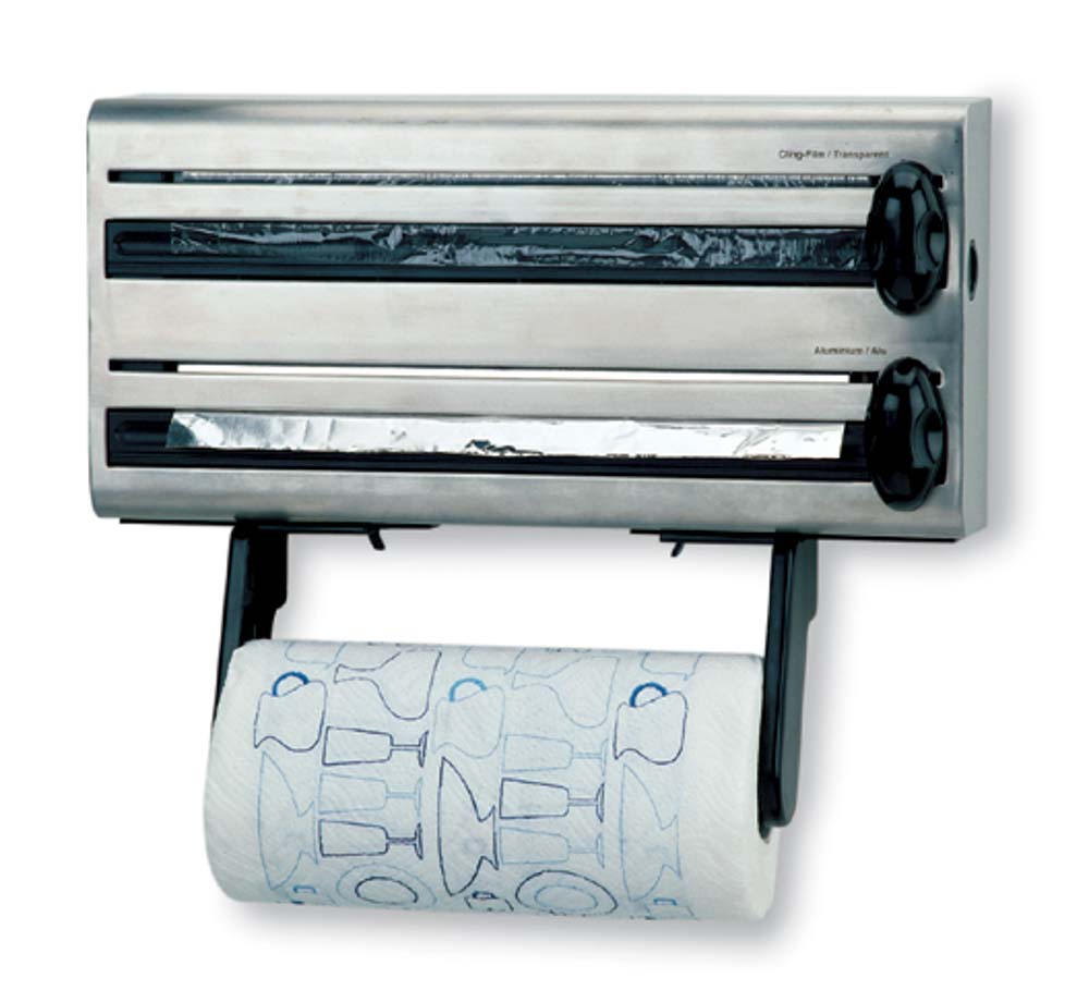 PORTAROLLOS COCINA MULTIPLE INOX 18/10