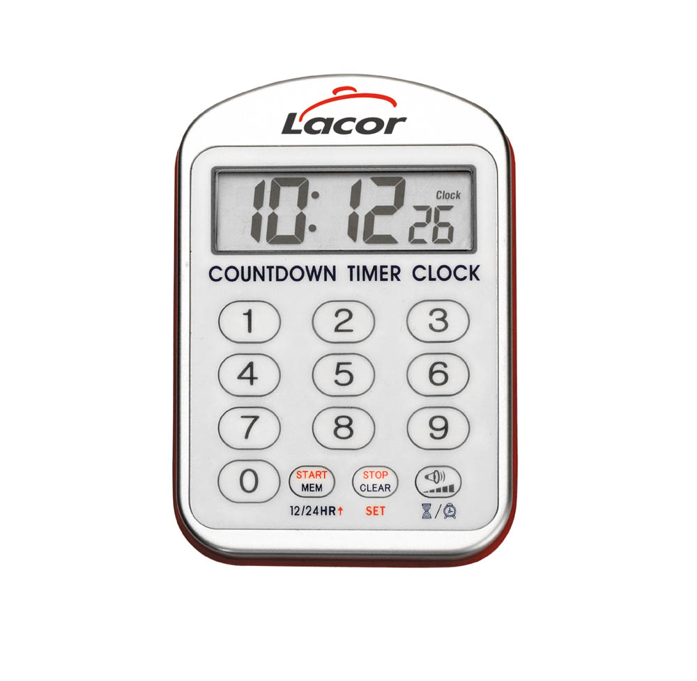 RELOJ DE COCINA CON ALARMA