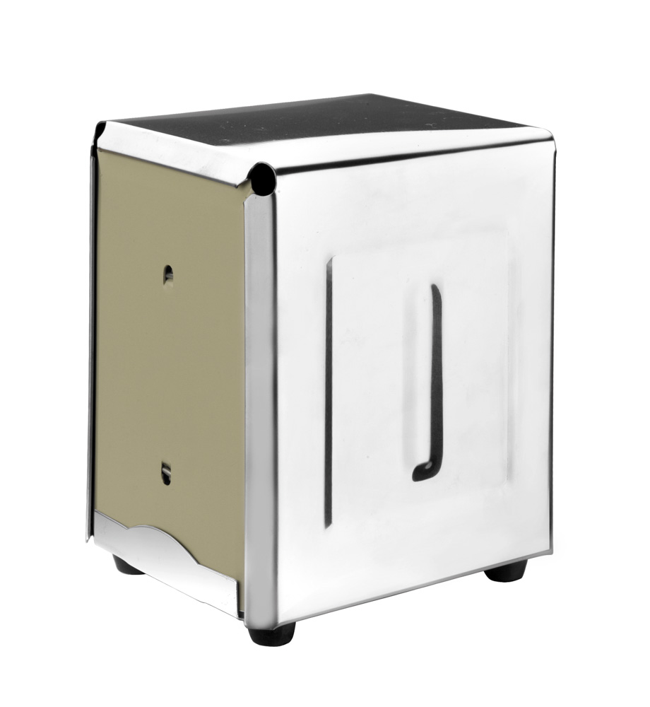 [61002] SERVILLETERO BAR INOX 9.5x13.5 CM