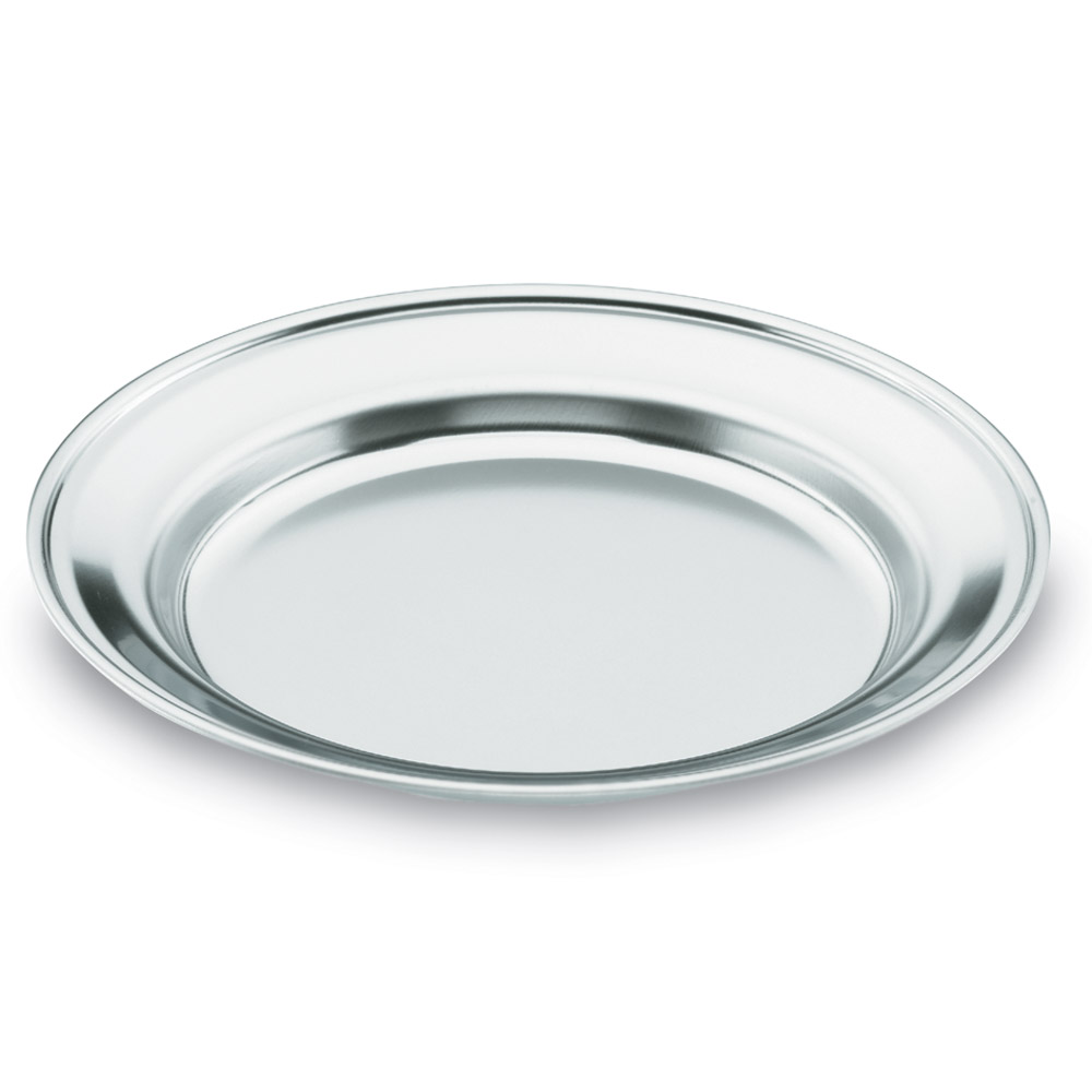 PLATO CAMPING LLANO 22 CMS. INOX 18%Cr.