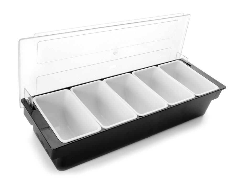 CONTENEDOR CONDIMENTOS 5 SECTORES 600ML