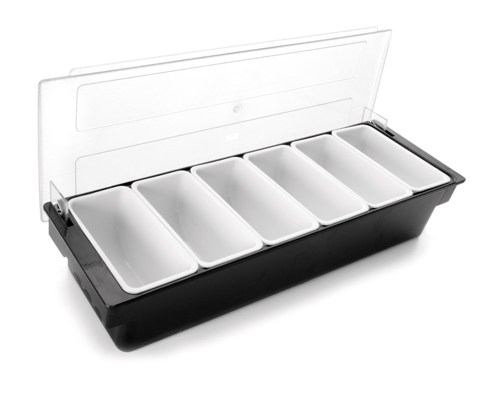 CONTENEDOR CONDIMENTOS 6 SECTORES 450 ML