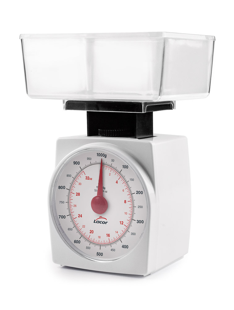 [61702] BASCULA COCINA 1 KG. GRADU 5 G.PLASTICO