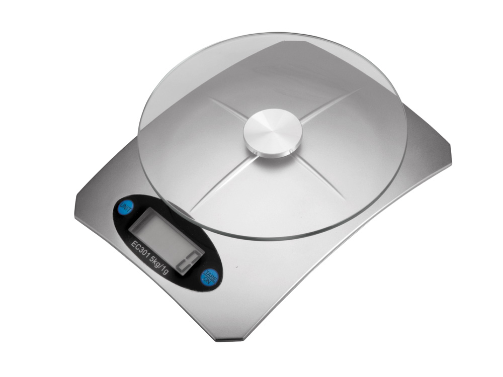 [61725] BASCULA SOBREMESA CRISTAL 5Kg. - 1gr.